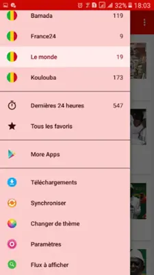 Actualités Mali android App screenshot 2