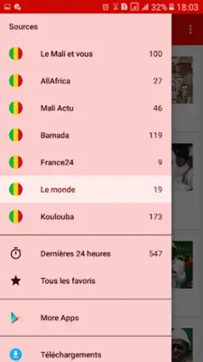 Actualités Mali android App screenshot 3