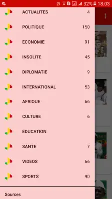 Actualités Mali android App screenshot 4